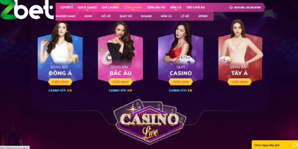 Zbet Casino chính thức có mặt tại nước ta vào năm 2015